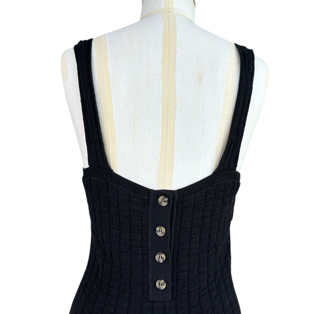 Free People Beach Short and Sweet Mini‎ Dress Black Textured Beach Dress Size XS - Picture 10 of 10